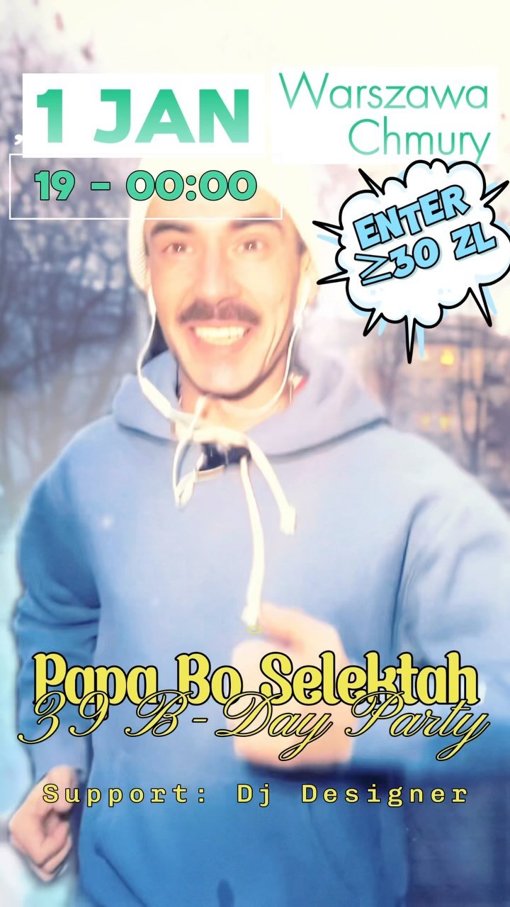 Паці-бенефіс у гонар дня нараджэння Papa Bo Selektah