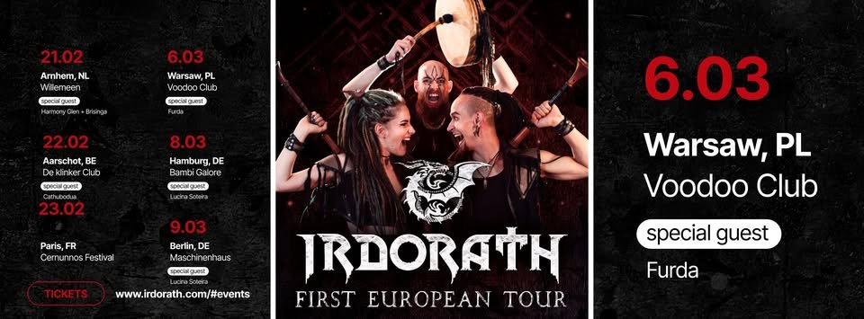 Канцэрт Irdorath у Варшаве